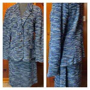 St. John "Razzmatazz" Blue Suit